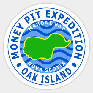 Oak Island Money Pit Expedition Sticker